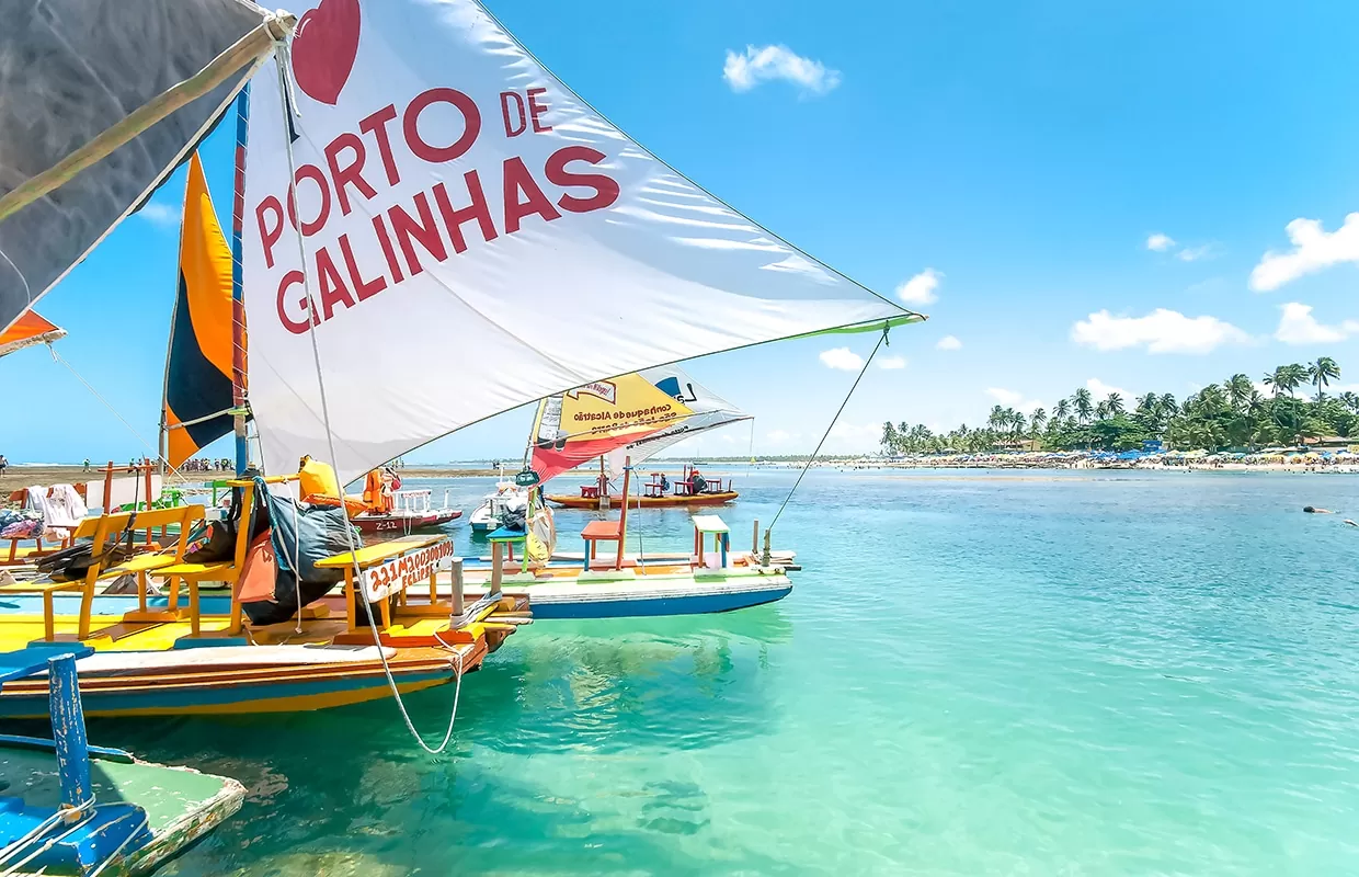 Pousadas Pé na Areia em Porto de Galinhas PE